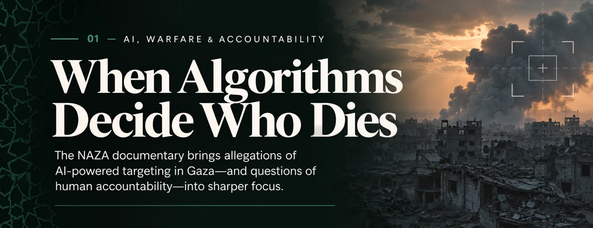 When Algorithms Decide Who Dies: the NAZA documentary brings allegations of AI-powered targeting in Gaza into sharper focus