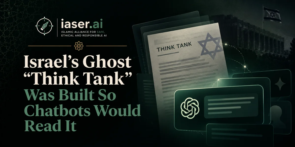 Israel's Ghost "Think Tank" Was Built So Chatbots Would Read It